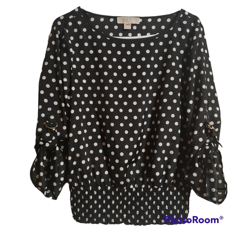 Michael Kors blouse in polka dot. Size: Medium⁸